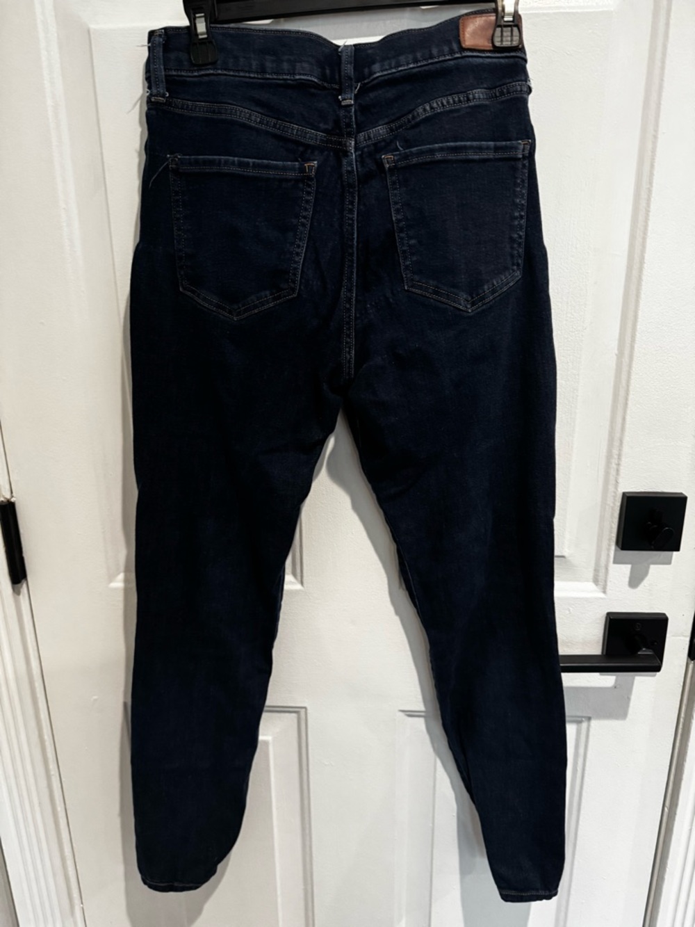 Express Skinny Jeans in Dark Navy - Picture 2 of 5